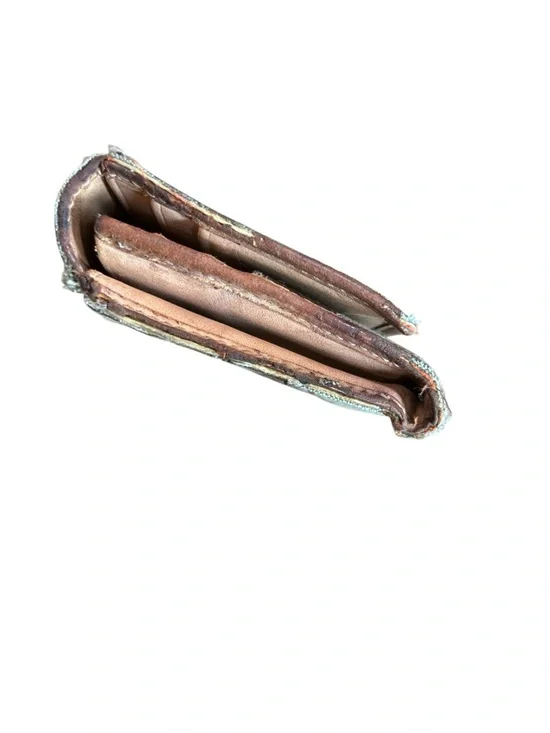 Coach “Project” Signature Canvas Wallet in Tan and Brown - Picture 4 of 8